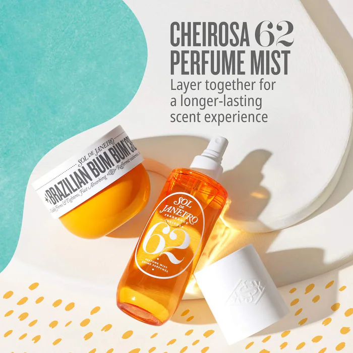 Sol de Janeiro Brazilian Crush Cheirosa 62 Bum Bum Hair & Body Fragrance Mist