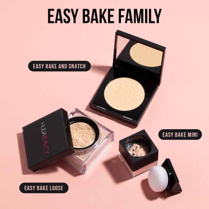 HUDA BEAUTY Baby Bake Mini Loose Powder Shade Cherry Blossom