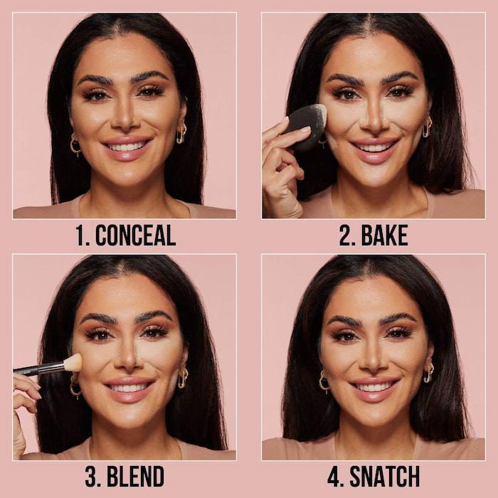 HUDA BEAUTY Baby Bake Mini Loose Powder Shade Cherry Blossom