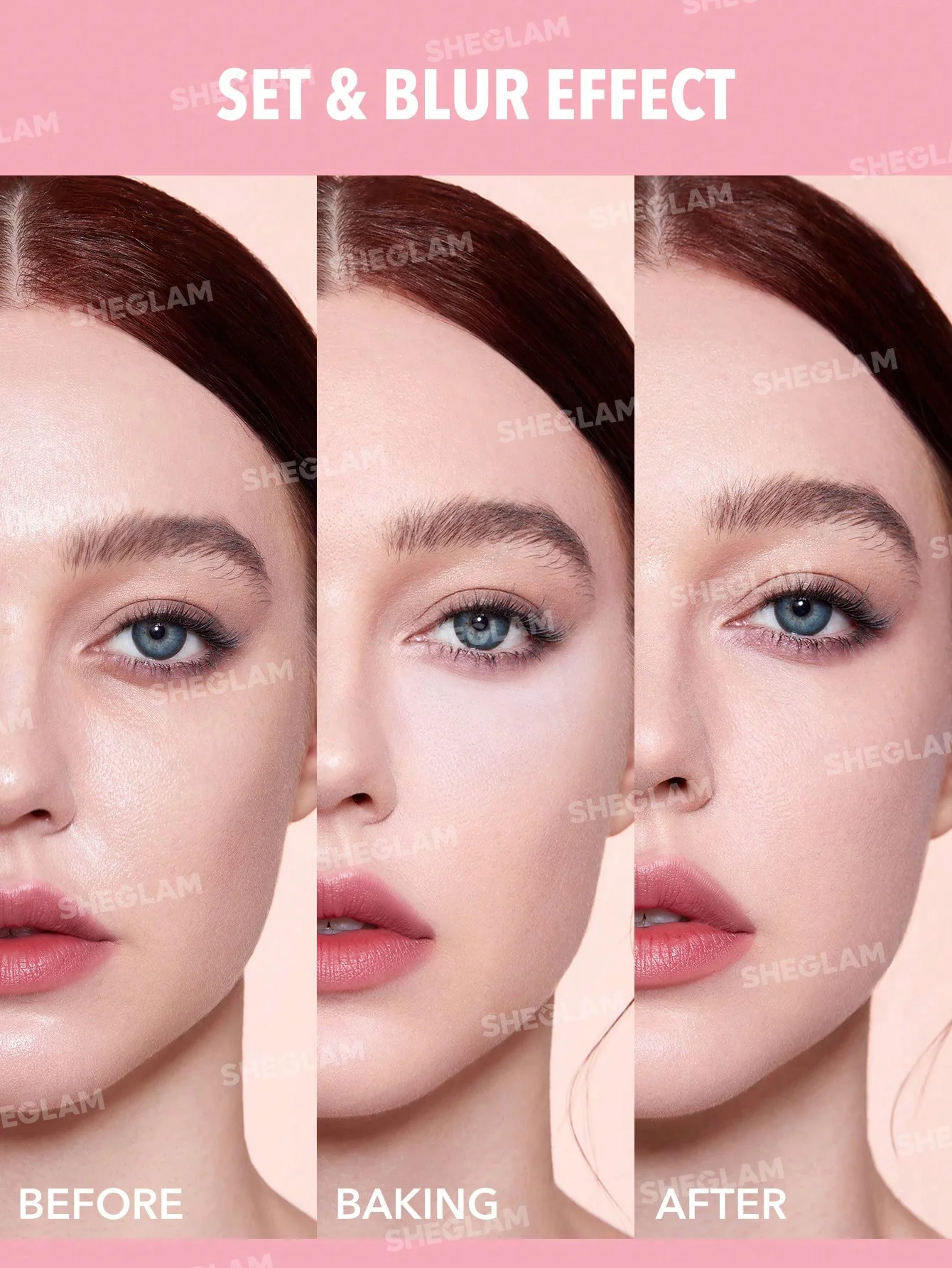 Sheglam INSTA-READY FACE & UNDER EYE SETTING POWDER DUO-BUBBLEGUM