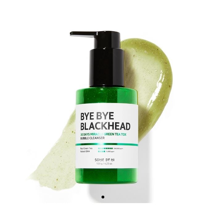 SOME BY MI Bye Bye Blackhead 30 Days Miracle Green Tea Tox Bubble Cleanser