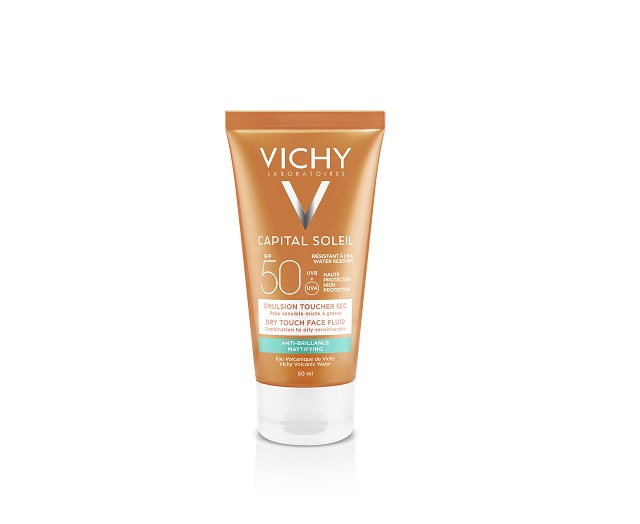 VICHY CAPITAL SOLEIL SPF 50 Mattifying Face Fluid Dry Touch