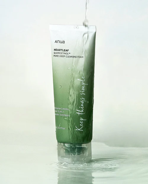 Anua HEARTLEAF QUERCETINOL PORE DEEP CLEANSING FOAM