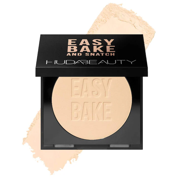 Huda Beauty Easy Bake and Snatch Pressed Talc-Free Brightening and Setting Powder