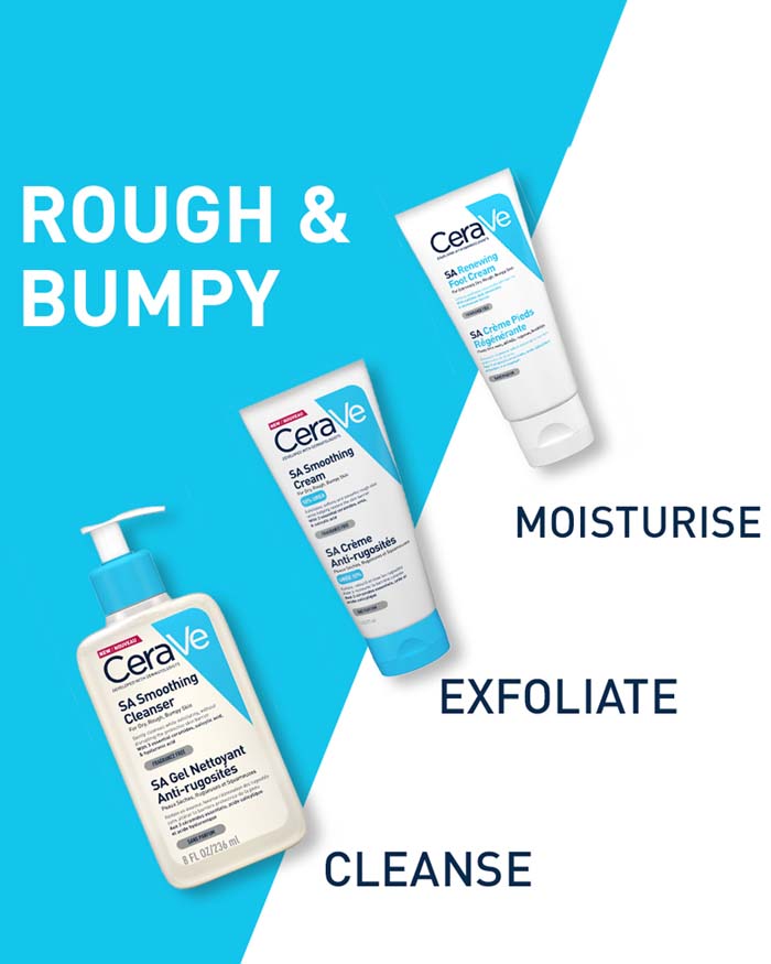 Cerave SA Smoothing Cream for Rough & Bumpy Skin