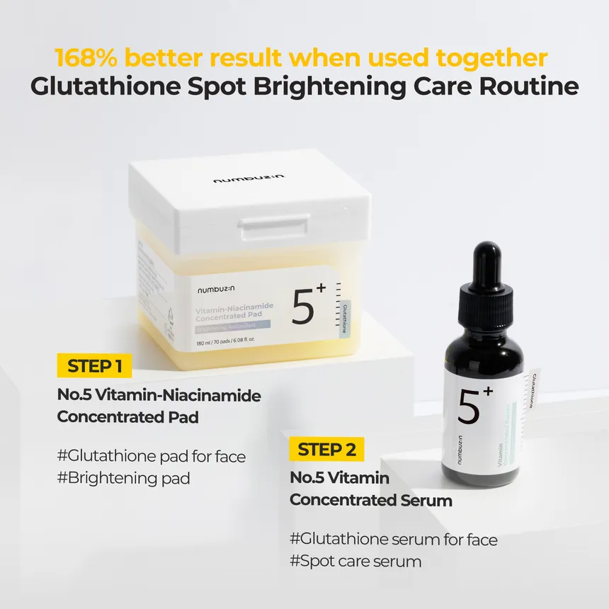 Numbuzin No.5 Vitamin-Niacinamide Concentrated Pad