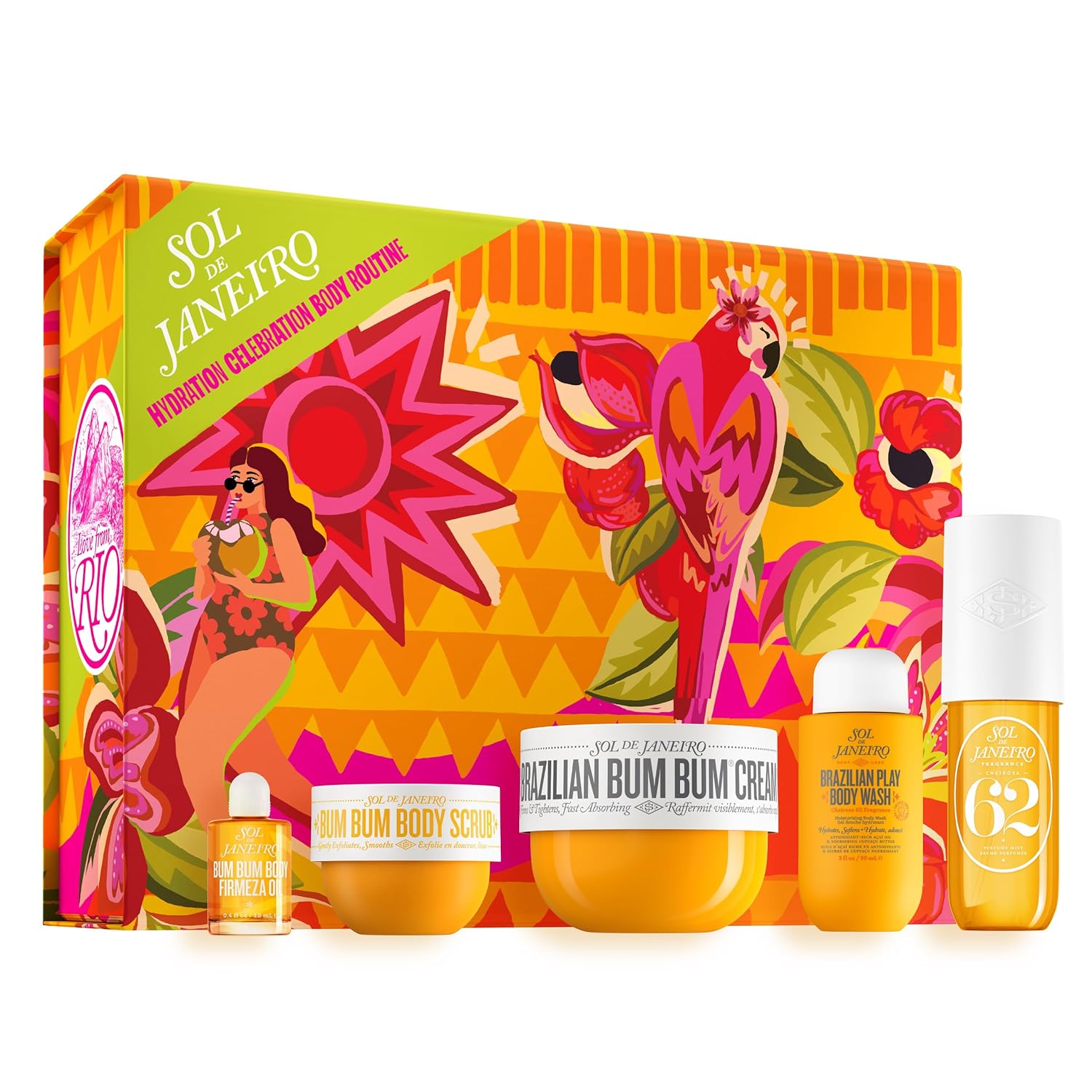 Sol De Janeiro Hydration Celebration Body Routine Gift Set