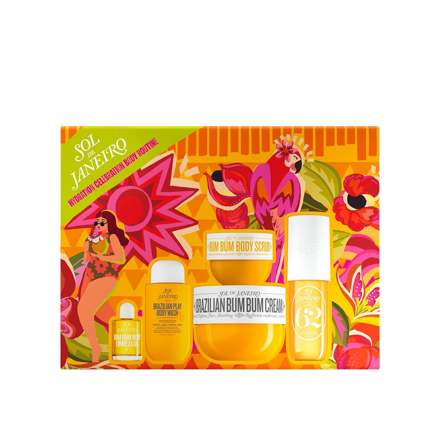 Sol De Janeiro Hydration Celebration Body Routine Gift Set