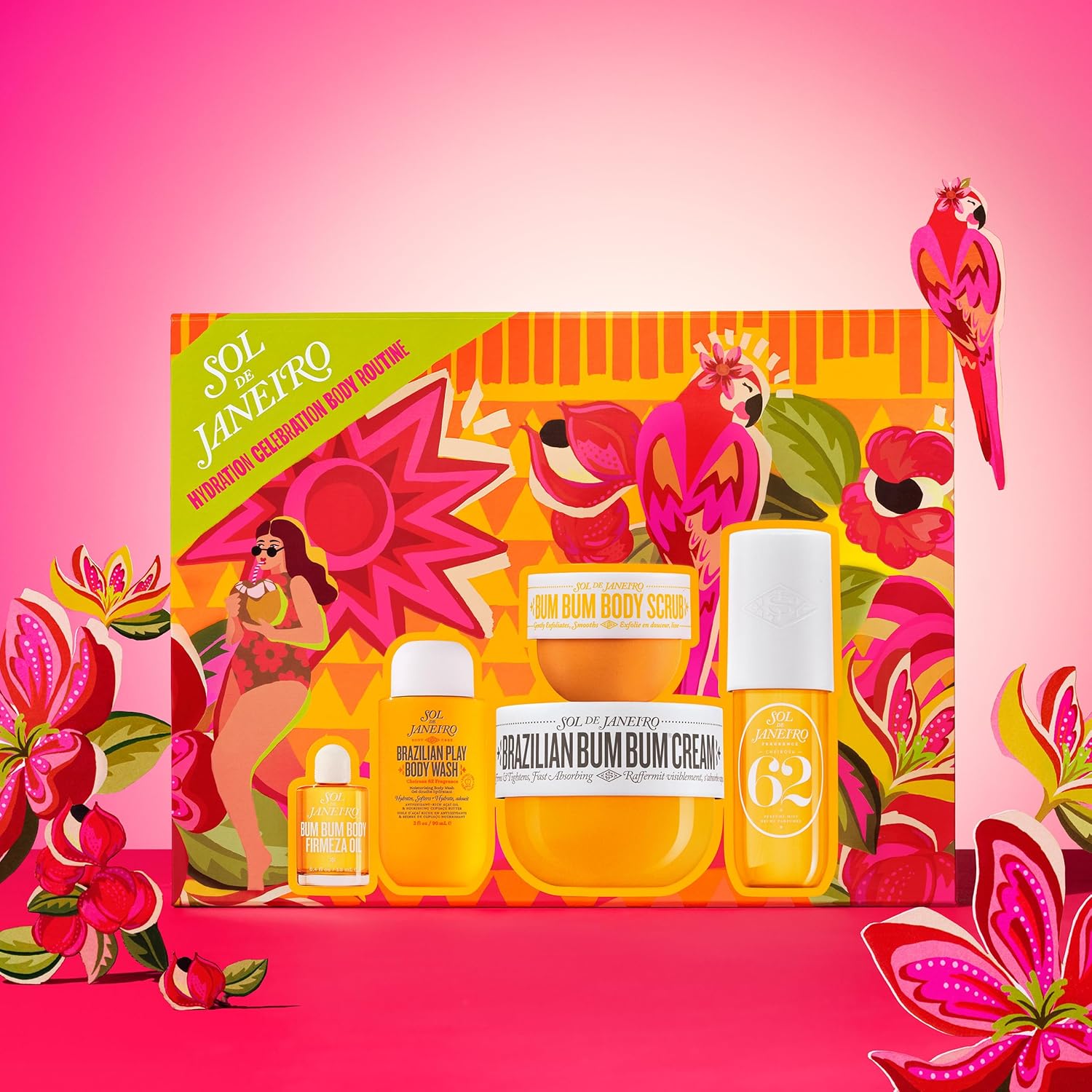 Sol De Janeiro Hydration Celebration Body Routine Gift Set