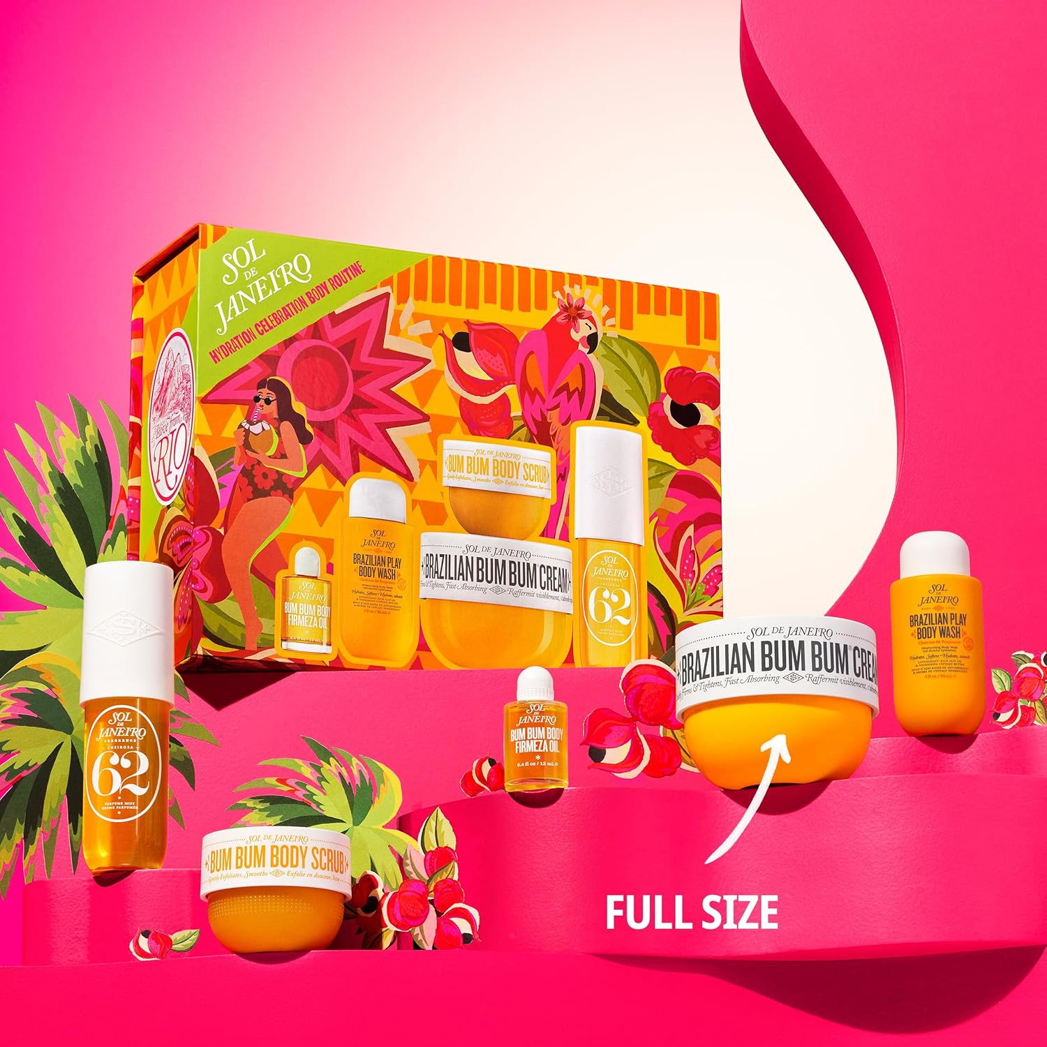Sol De Janeiro Hydration Celebration Body Routine Gift Set