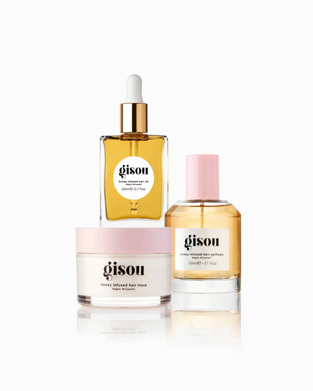Gisou Honey Gloss Hair Trio Gift Set
