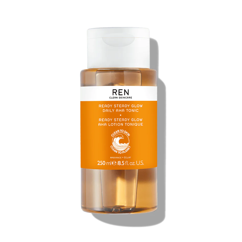 Ren toner Ready Steady Glow Daily AHA Toner