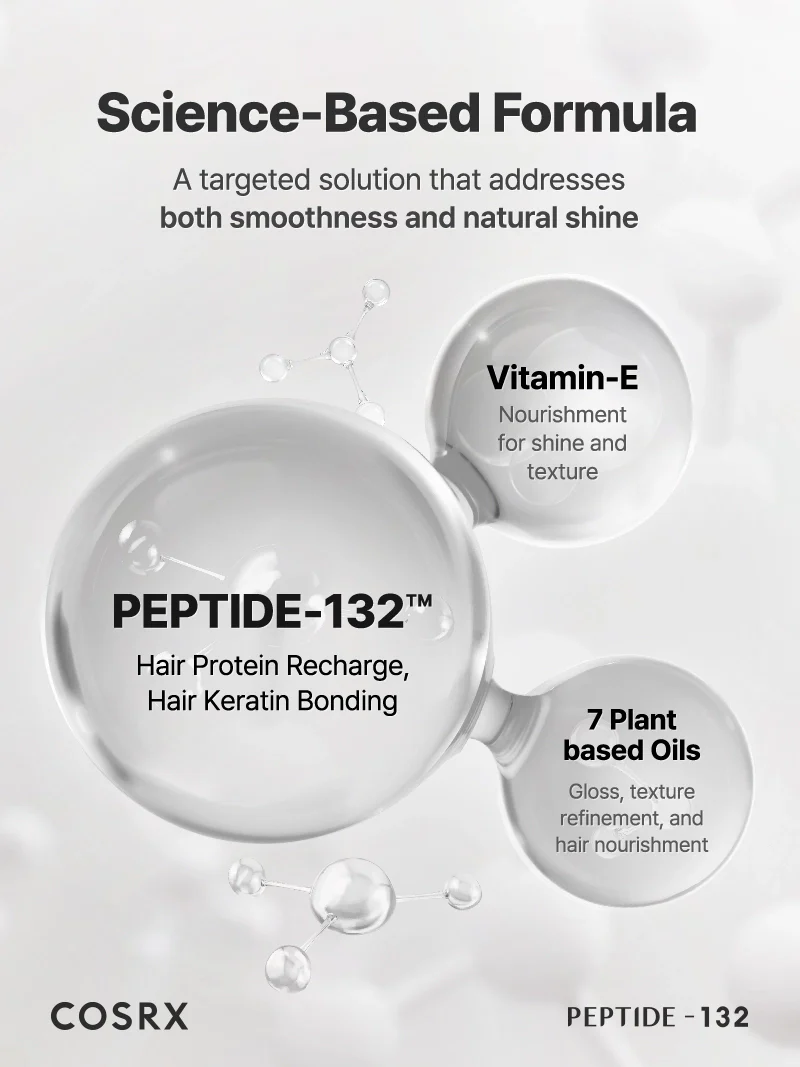 COSRX PEPTIDE-132 Ultra Perfect Hair Bonding Oil Serum