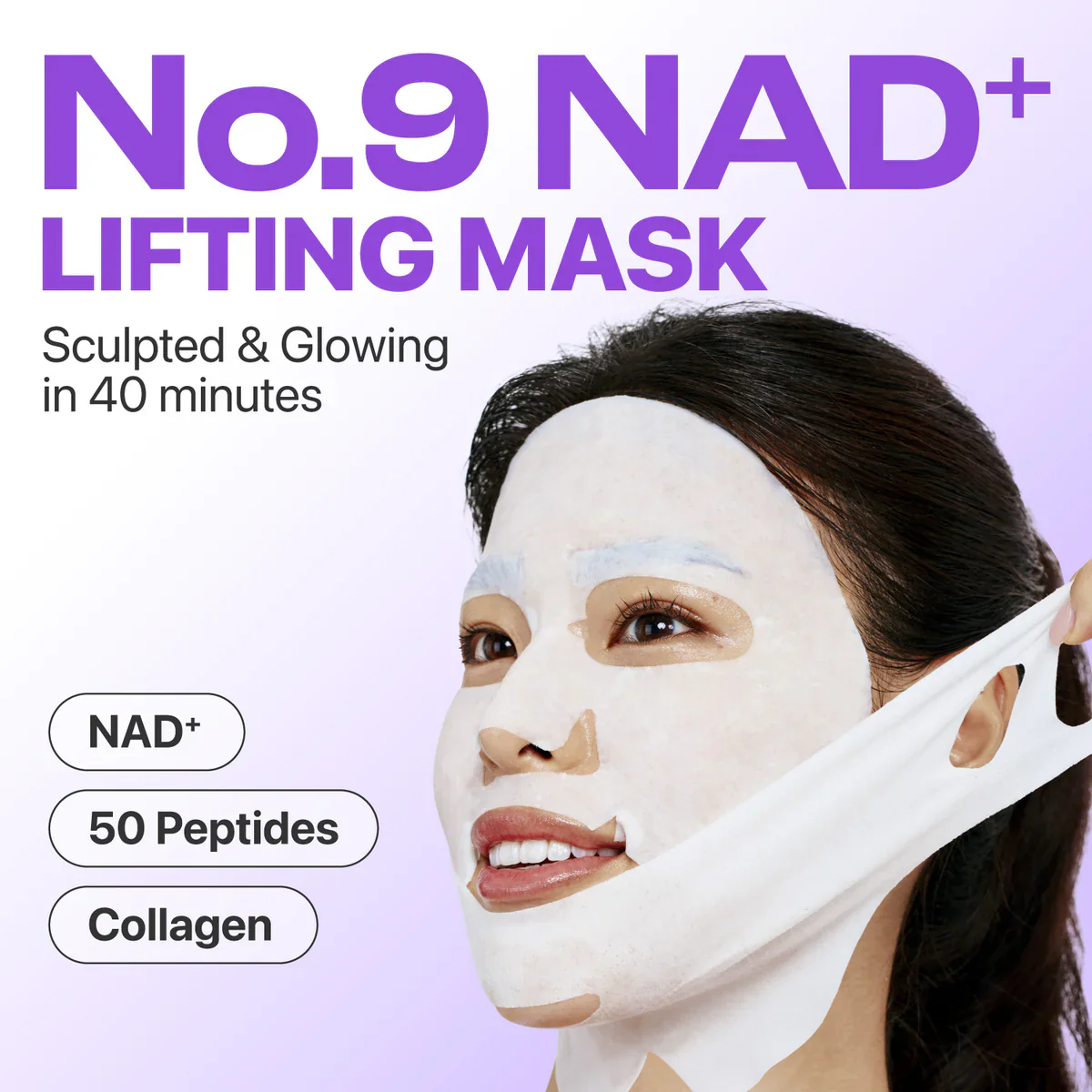 Numbuzin NAD+ Bio Lifting-sil Full Face Beauty Mask