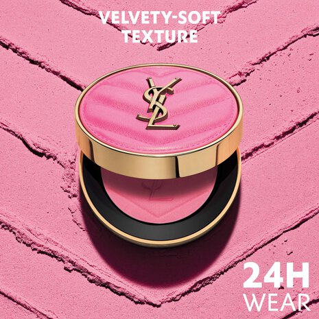 YSL MAKE ME BLUSH 24H BUILDABLE BLURRING POWDER BLUSH