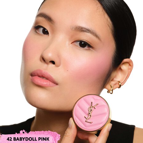 YSL MAKE ME BLUSH 24H BUILDABLE BLURRING POWDER BLUSH