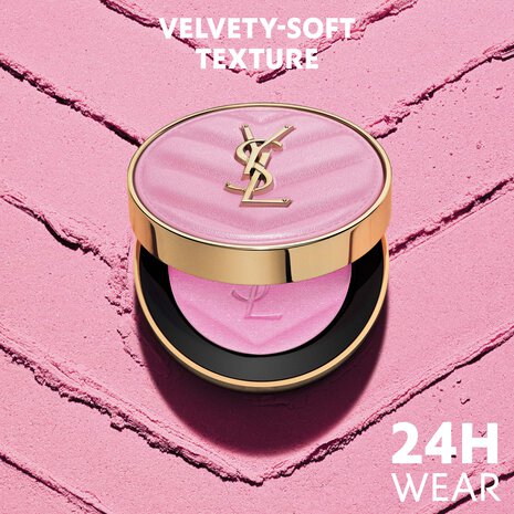 YSL MAKE ME BLUSH 24H BUILDABLE BLURRING POWDER BLUSH