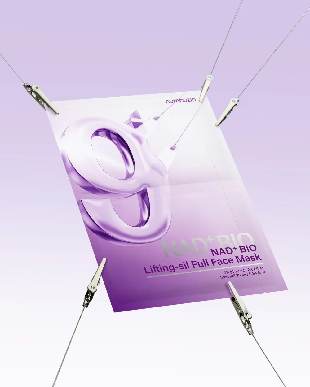 Numbuzin NAD+ Bio Lifting-sil Full Face Beauty Mask