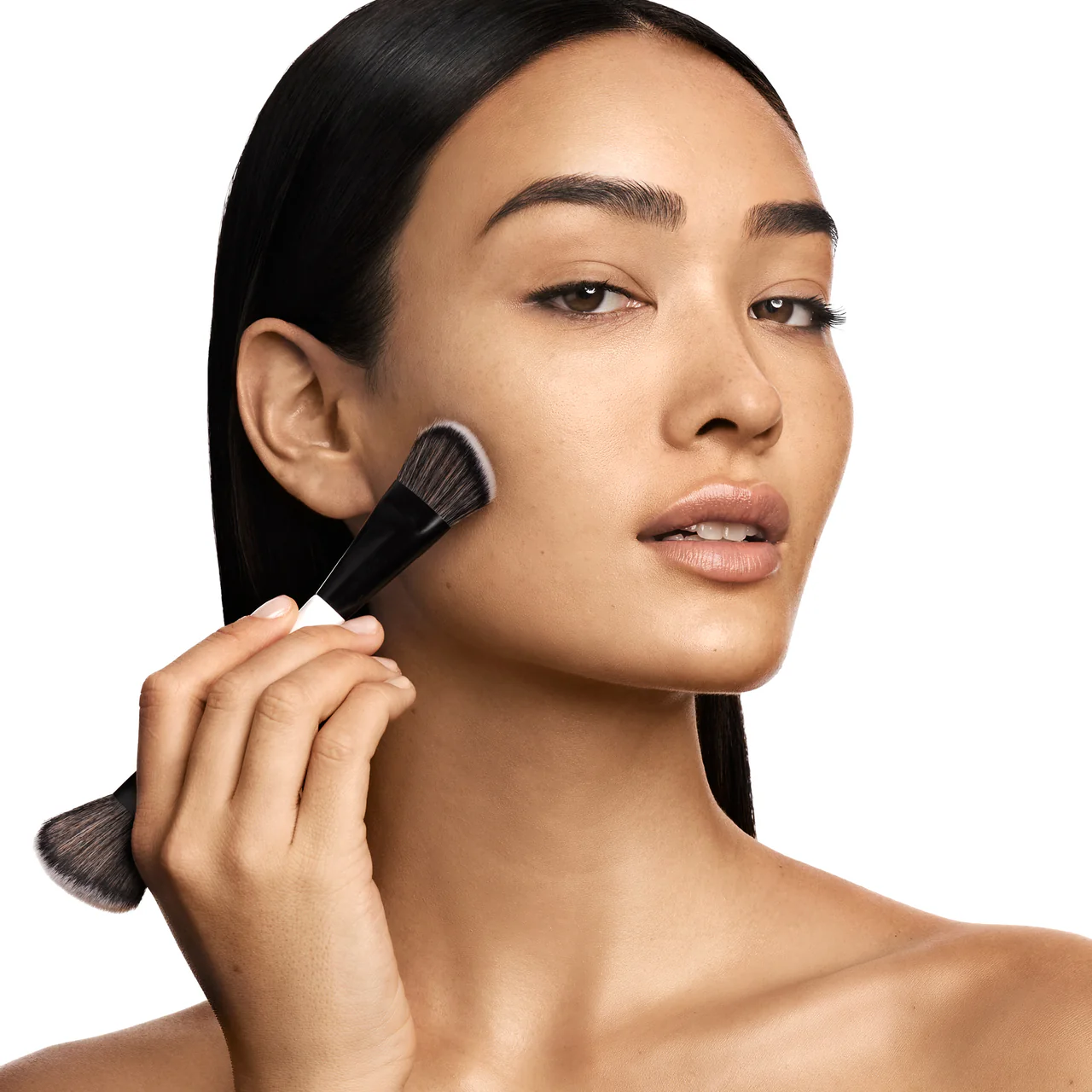 MAKE UP BY MARIO F4 Dual-Ended Foundation and Face Brush